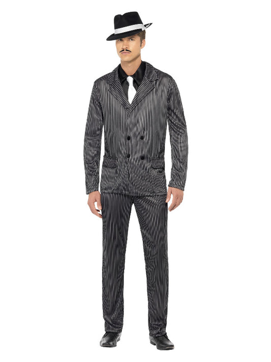 Gangster Costume Black