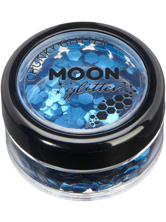 Adult Moon Glitter Classic Chunky Glitter Blue