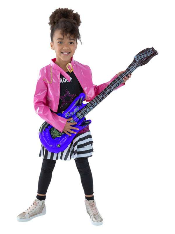 Kids Rockstar Glam Costume Black