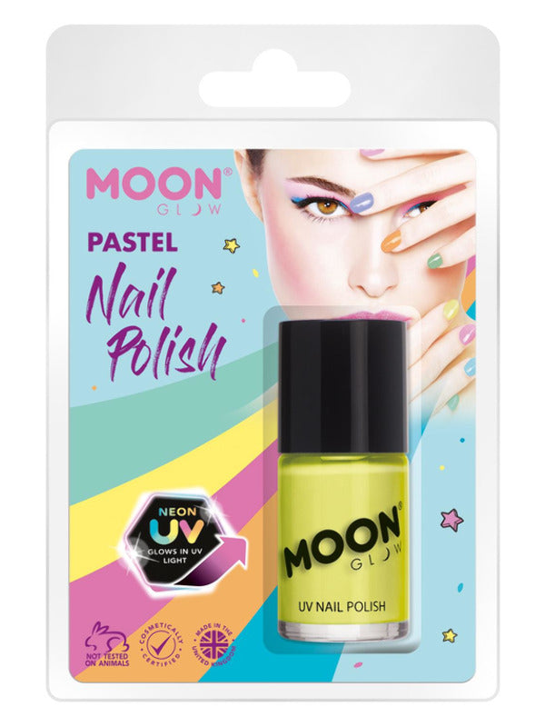 Moon Glow Pastel Neon UV Nail Polish Pastel Yello