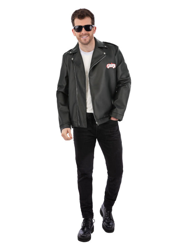 Adult Grease TBirds Jacket Black
