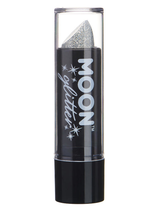 Adult Moon Glitter Holographic Glitter Lipstick Silver