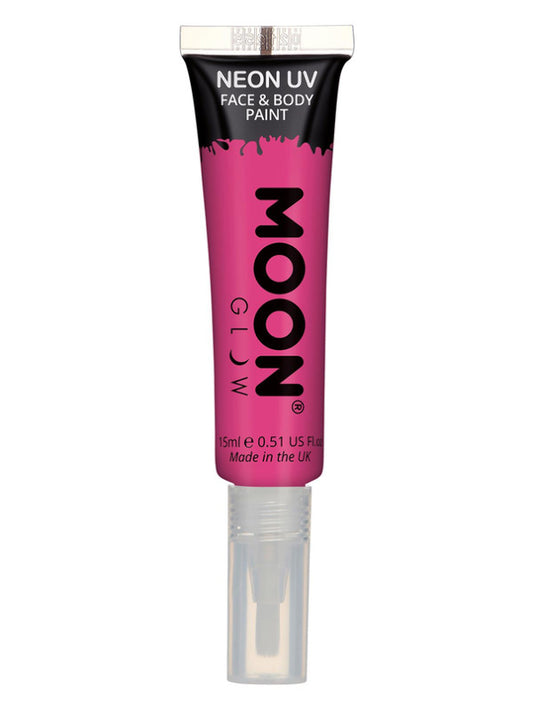 Adult Moon Glow Intense Neon UV Face Paint Hot Pink