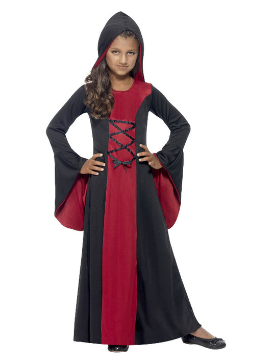 Kids Vamp Costume Red  Black