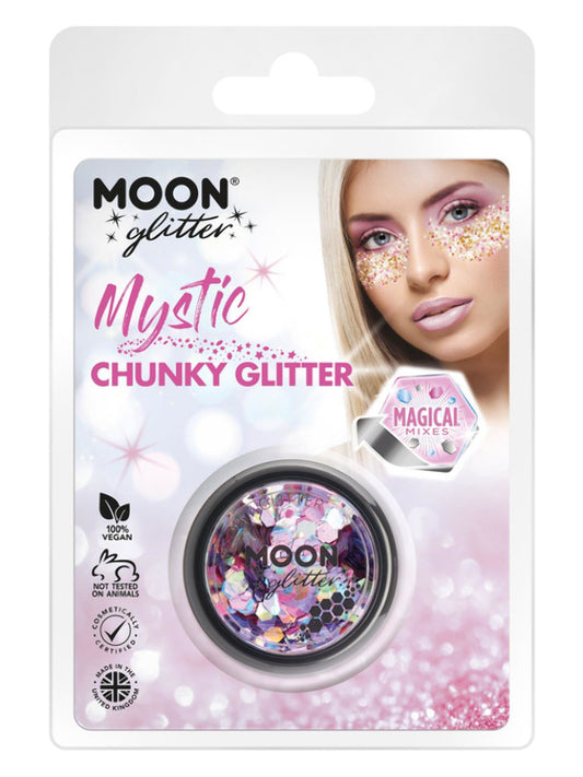 Adult Moon Glitter Mystic Chunky Glitter Mixed Colours (12)