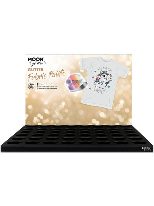 Adult Moon Glitter Holographic Glitter Fabric Paint (9)