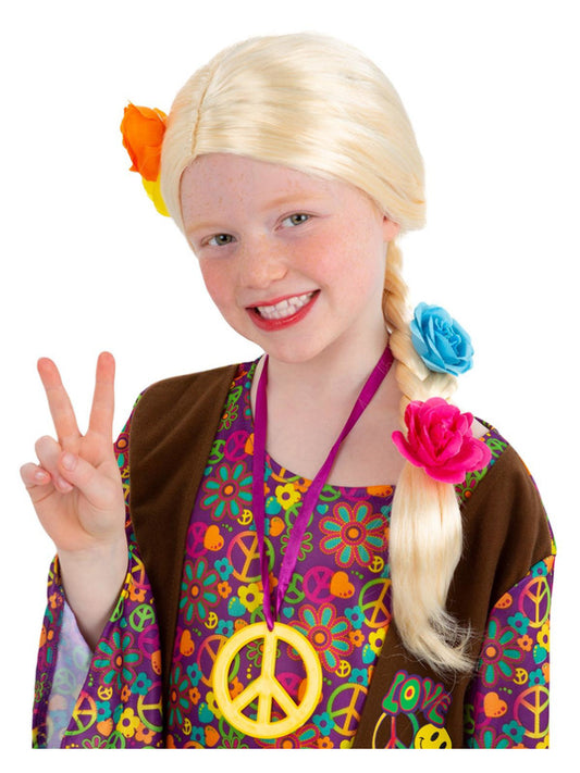 Kids PrincessHippie Long Plait Wig