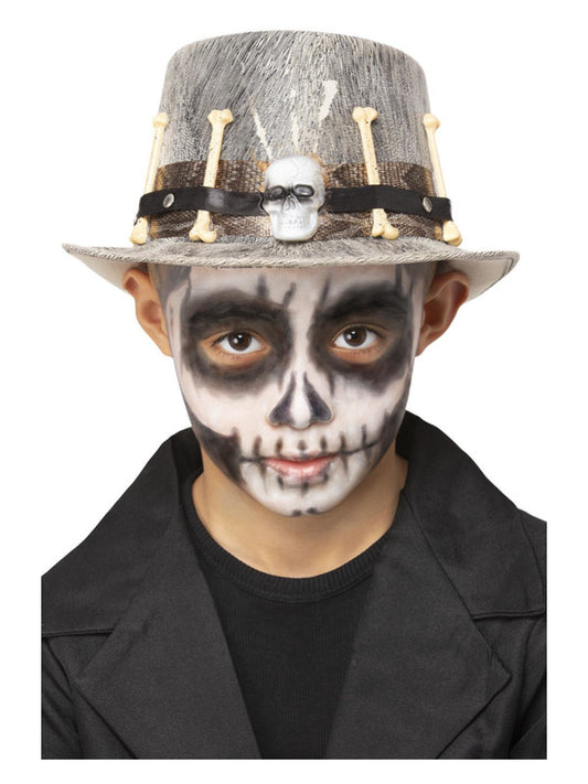 Kids Kids Grey Voodoo Distressed Top Hat