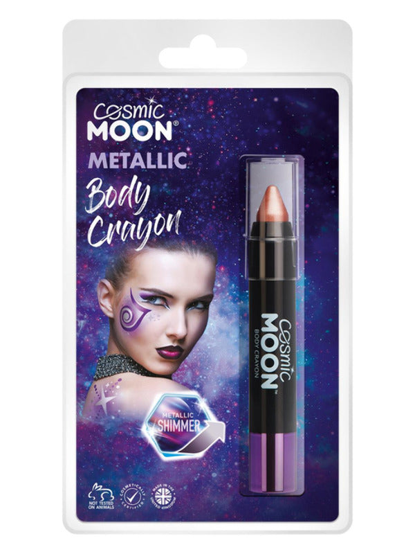 Cosmic Moon Metallic Body Crayons Rose Gold