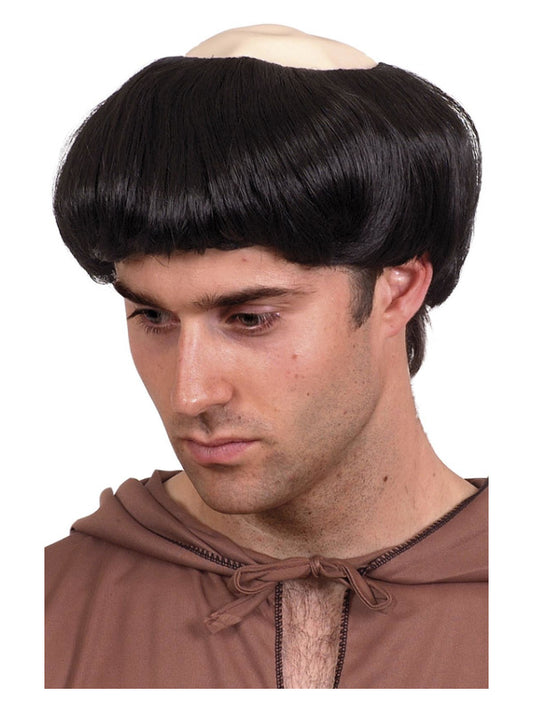 Monks Wig Black