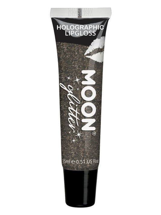 Adult Moon Glitter Holographic Glitter Lipgloss Black