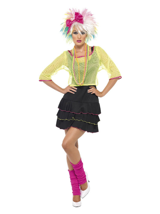 80s Pop Tart Costume Black  Yellow