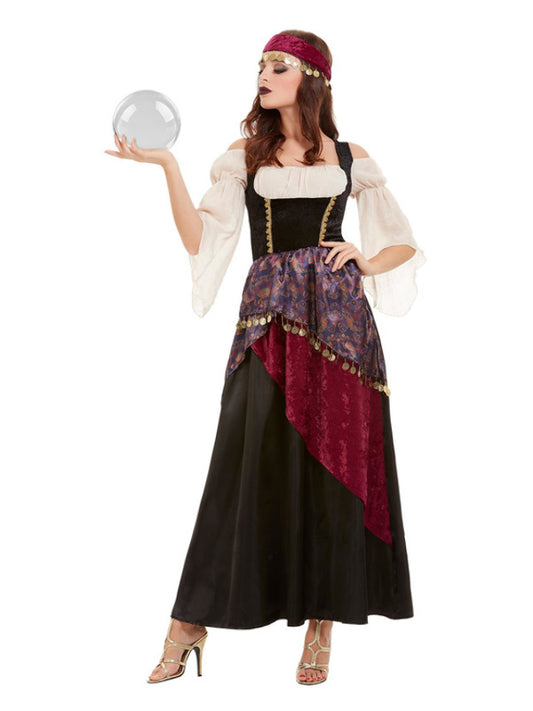 Deluxe Fortune Teller Costume Black