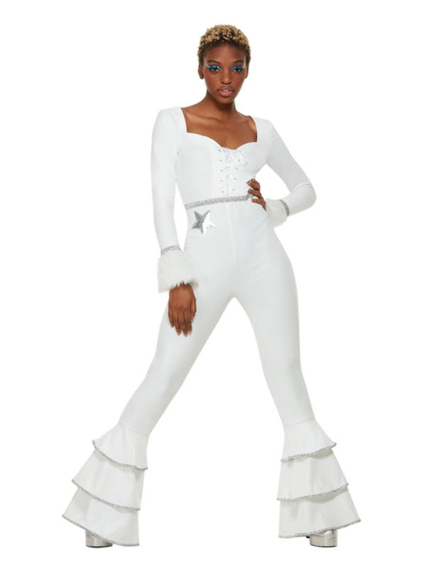 70s Deluxe Glam Costume White