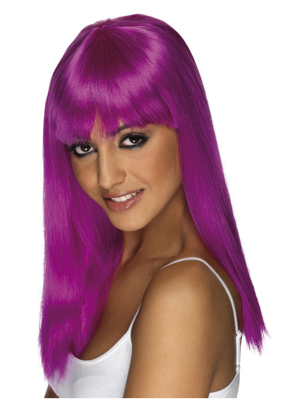 Glamourama Wig Neon Purple