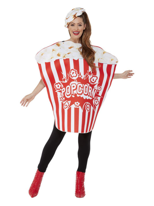 Popcorn Costume Red  White