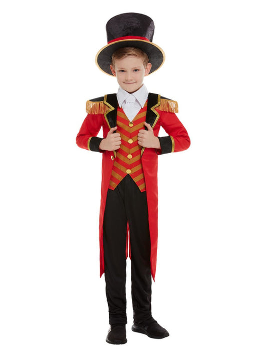 Kids Kids Deluxe Ringmaster Costume Red