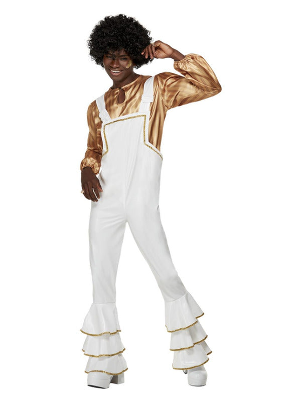 70s Glam Costume White