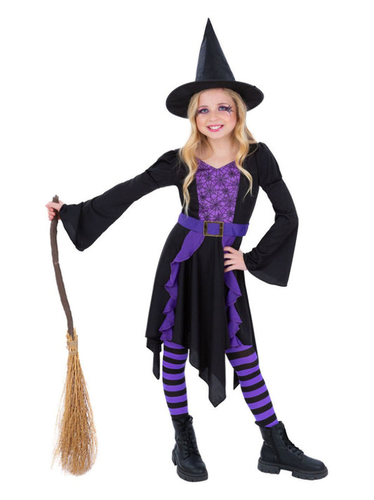 Kids Practical Spell Witch Costume Girls