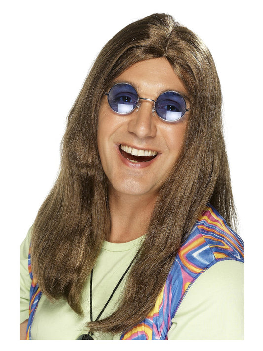 Neil Hippy Wig Brown