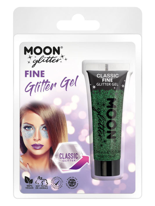 Adult Moon Glitter Classic Fine Glitter Gel Green (2)