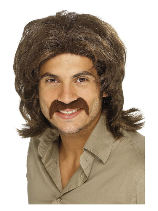 70s Retro Wig Brown