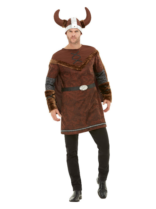 Deluxe Viking Barbarian Costume Brown