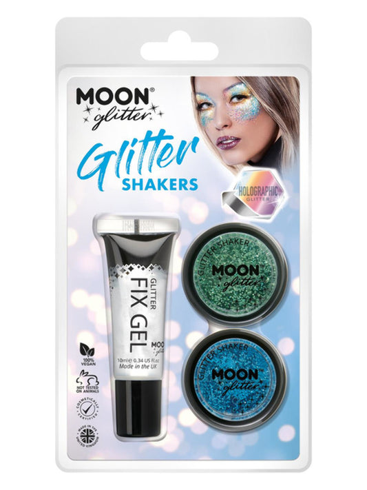 Adult Moon Glitter Holographic Glitter Shakers Assorted (2)