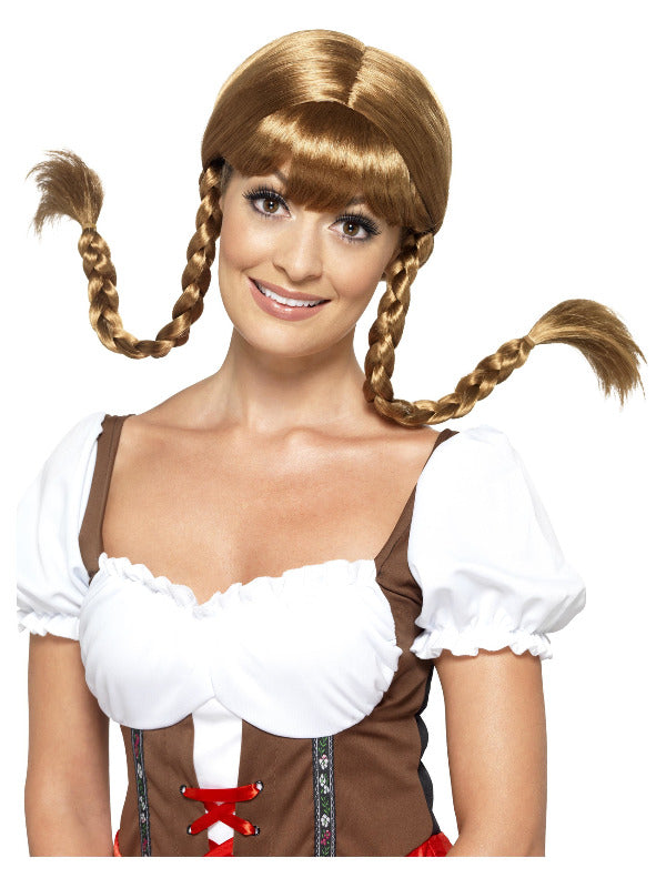 Bavarian Babe Wig Plaited Brown