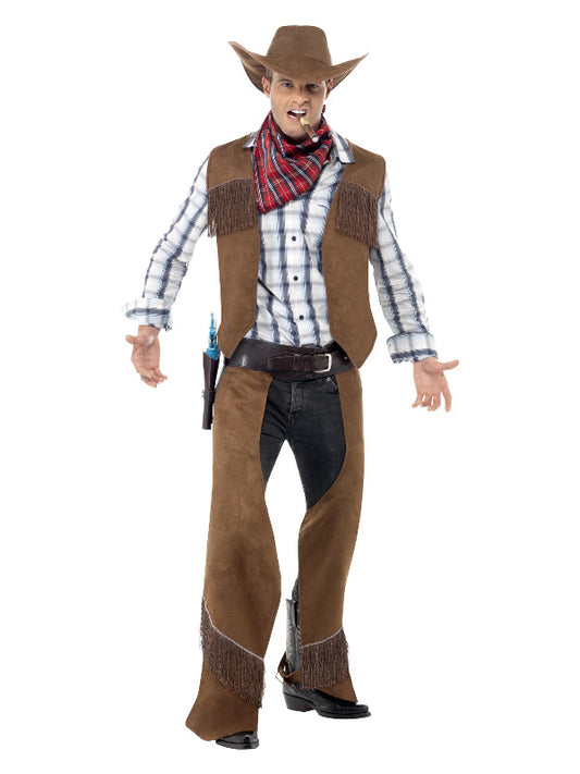 Fringe Cowboy Costume Brown
