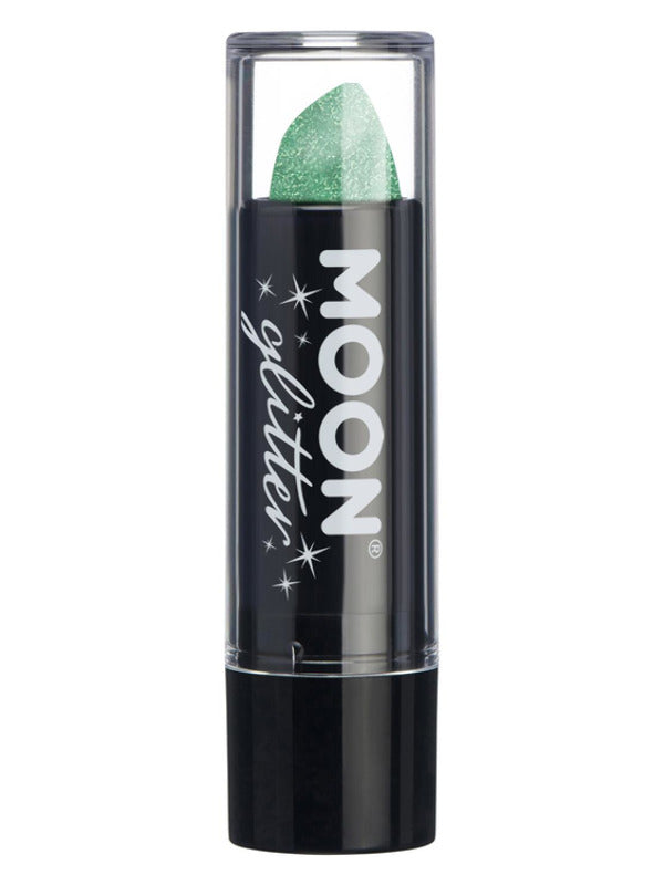 Adult Moon Glitter Iridescent Glitter Lipstick Green