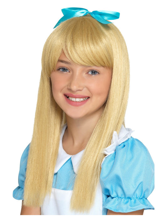 Kids Wonderland Princess Wig Blonde