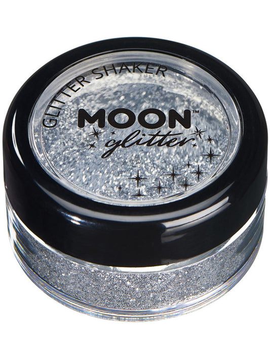 Moon Glitter Classic Fine Glitter Shakers Silver