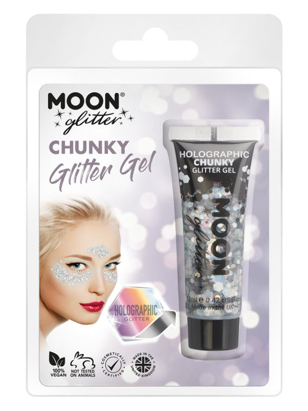 Moon Glitter Holographic Chunky Glitter Gel