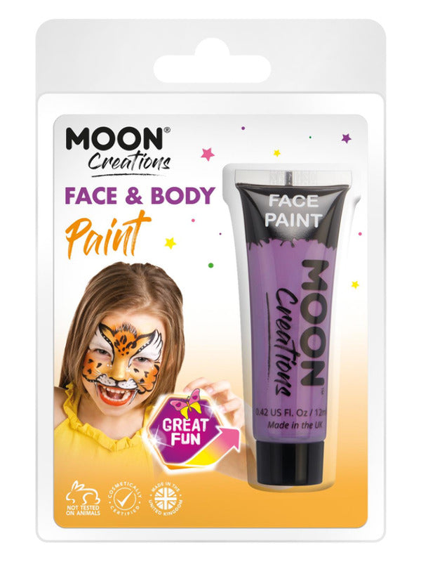 Adult Moon Creations Face  Body Paint Purple (2)