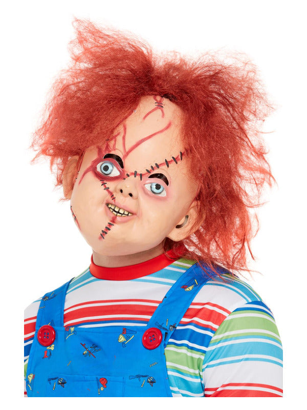 Adult Chucky Latex Mask Brown (2)