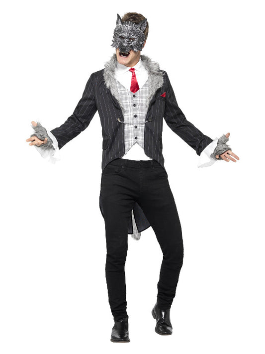 Deluxe Big Bad Wolf Costume Grey