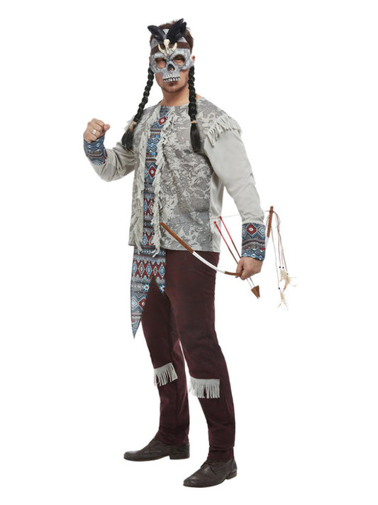 Dark Spirit Warrior Costume Grey