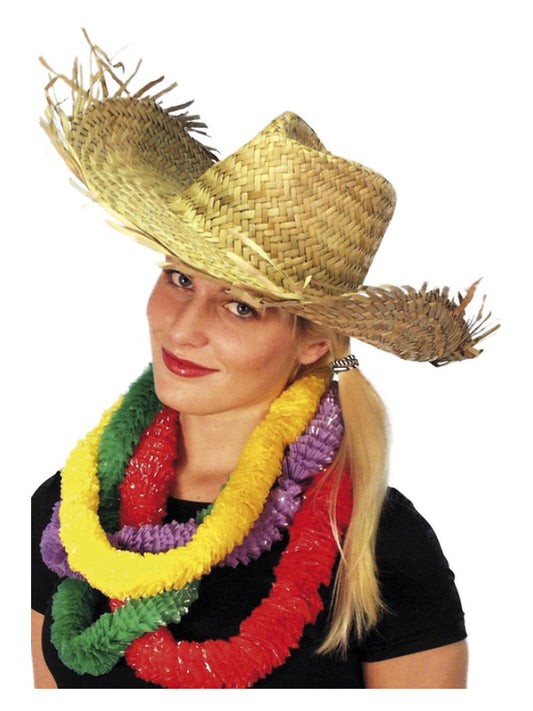 Beachcomber Hawaiian Straw Hat Straw