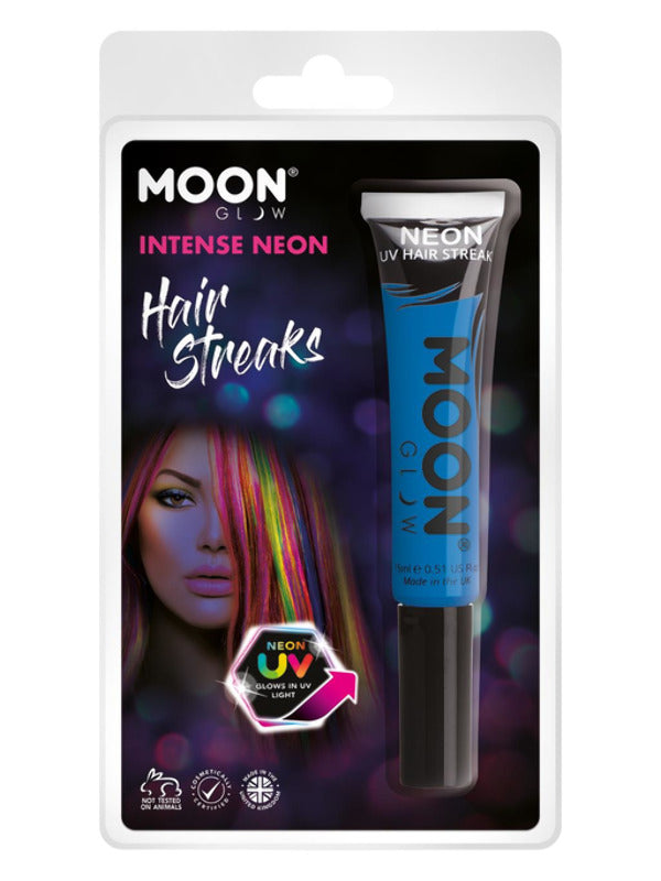 Adult Moon Glow Intense Neon UV Hair Streaks Intense Bl