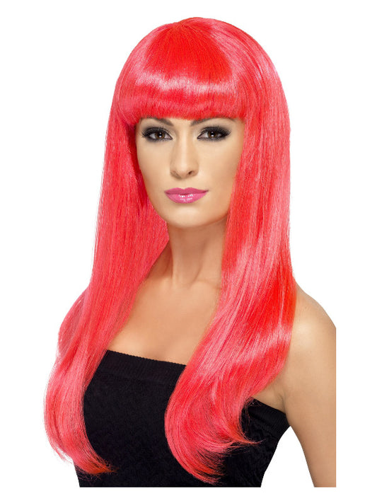 Babelicious Wig Neon Pink