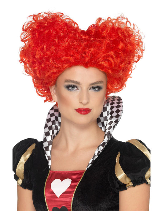 Heart Wig Red