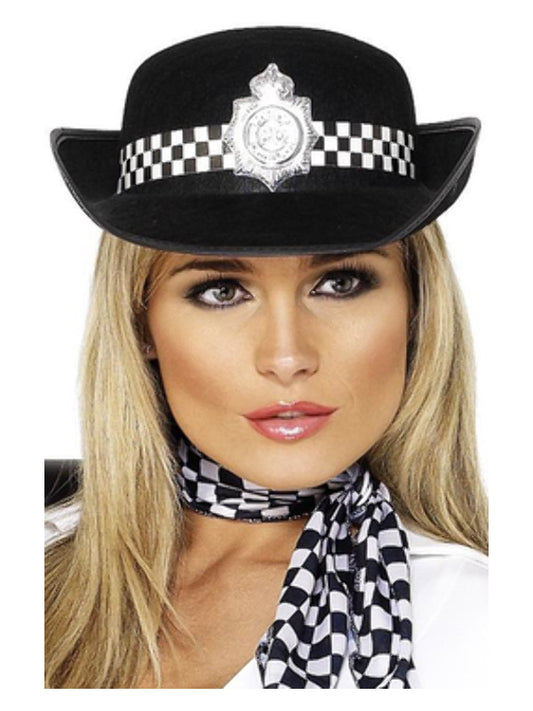 Policewomans Hat Black
