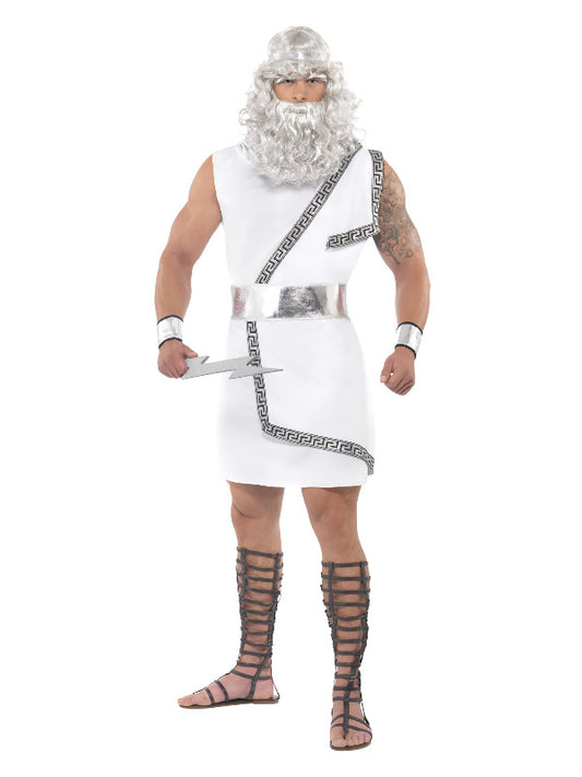 Zeus Costume White