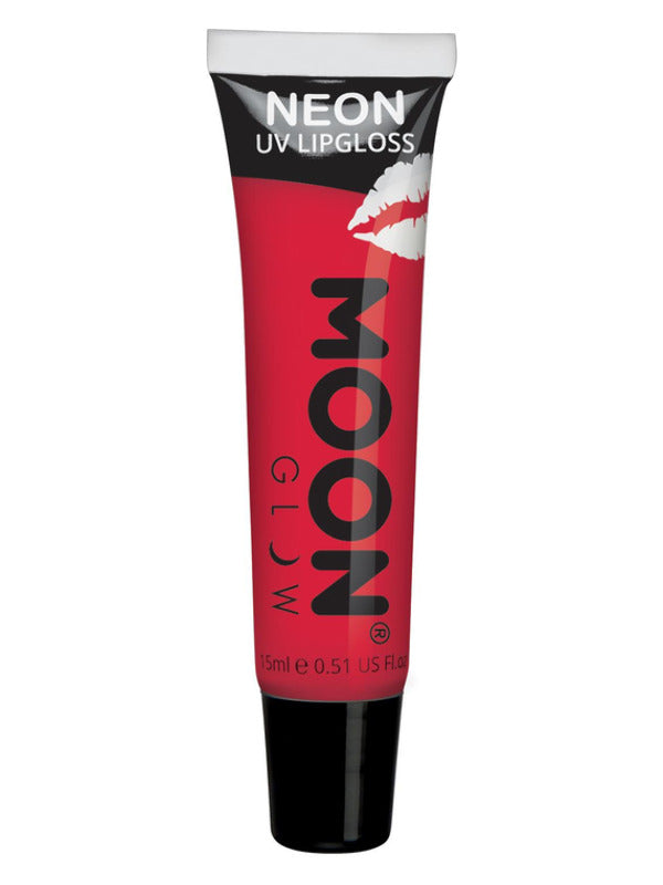 Adult Moon Glow Intense Neon UV Fruity Lipgloss Red (2)