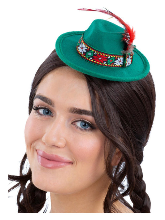 Mini Bavarian Trenker Hat Green