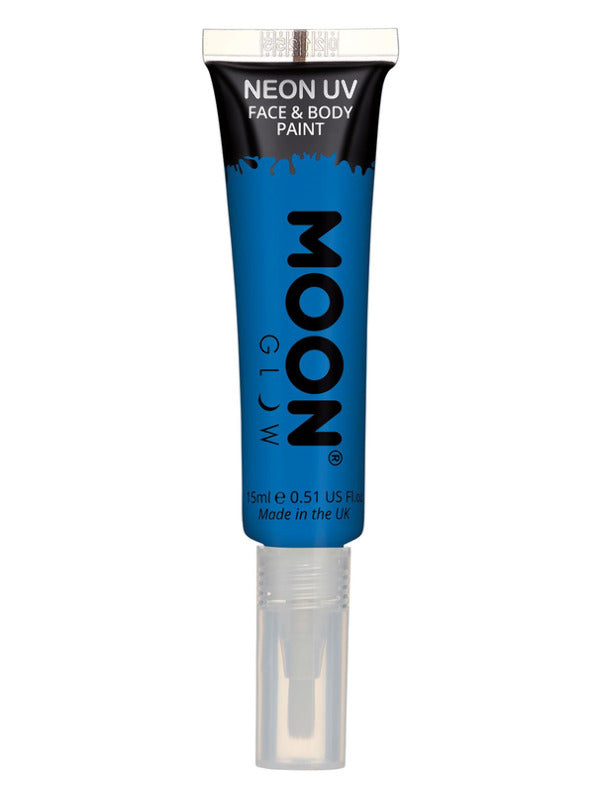 Moon Glow Intense Neon UV Face Paint Blue