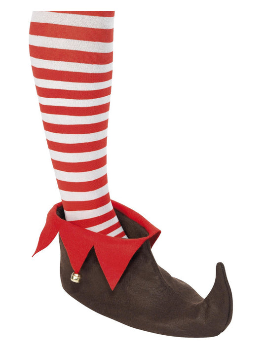 Elf Shoes with Bells Brown