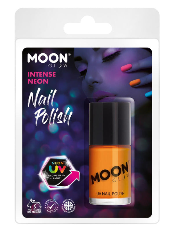 Moon Glow Intense Neon UV Nail Polish Intense Ora