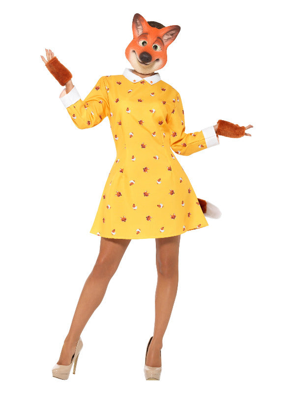 Lady Fox Costume Yellow